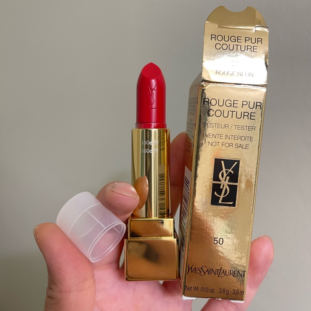 New！YSL Lipstick rouge pur couture 50 full size